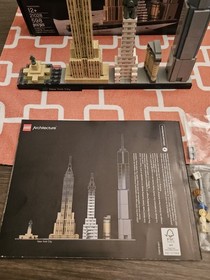 LEGO Architecture New York City Skyline 21028 100% Complete W Box & Instructions
