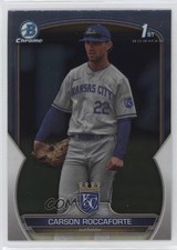 2023 Bowman Draft Chrome Carson Roccaforte #BDC-140 6u5