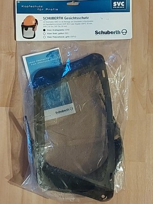 Gesichtschutz Visier SVP mit Visierhalter Drahtgitter Forsthelm