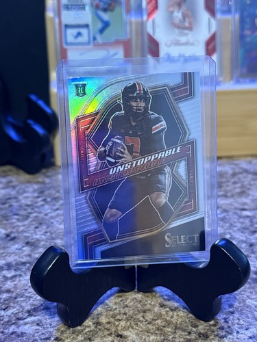 2023 Panini CJ Stroud Unstoppable Silver Rookie Prizm Card UN-2