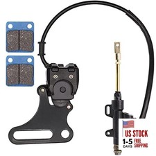 Rear Brake Assembly Master Hydraulic Cylinder Caliper With Replaced Disc Brake