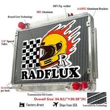 Radiator Fit 1972-81 Mercedes-benz R107c107 450 Sl Slc Coupe 2 Row 1075010801 Radiator Fit 1972-81 Mercedes-benz R107c107 450 Sl Slc Coupe 2 Row 1075010801