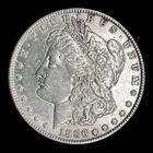 1886 Morgan Silver Dollar