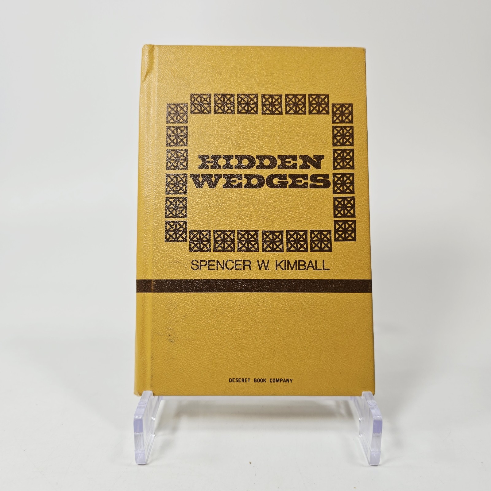 Hidden Wedges by Spencer W. Kimball (1975 Hardcover Deseret)-image