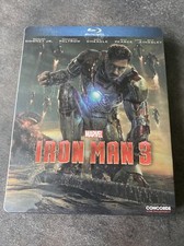 IRON MAN 3 BLURAY STEELBOOK