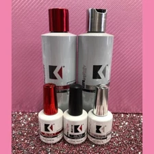 Kupa GelFinity Top Coat No Wipe + Base Coat Bundle On Sale!(5pcs)