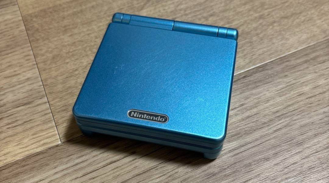 Game Boy Advance SP Mana Blue Backlight AGS-001 Nintendo GBA Retro Gaming