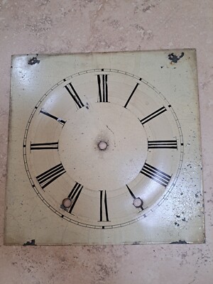Antique JEROME ERA 30 HOUR COTTAGE CLOCK METAL DIAL