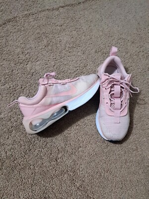 Nike Air Max 2021 Barely Rose Pink White DA3199-600 Running Youth Size 4.5