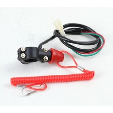 Universal Tether Line Kill Switch for Dirt Bike ATV Quads Scooters Go Kart Buggy