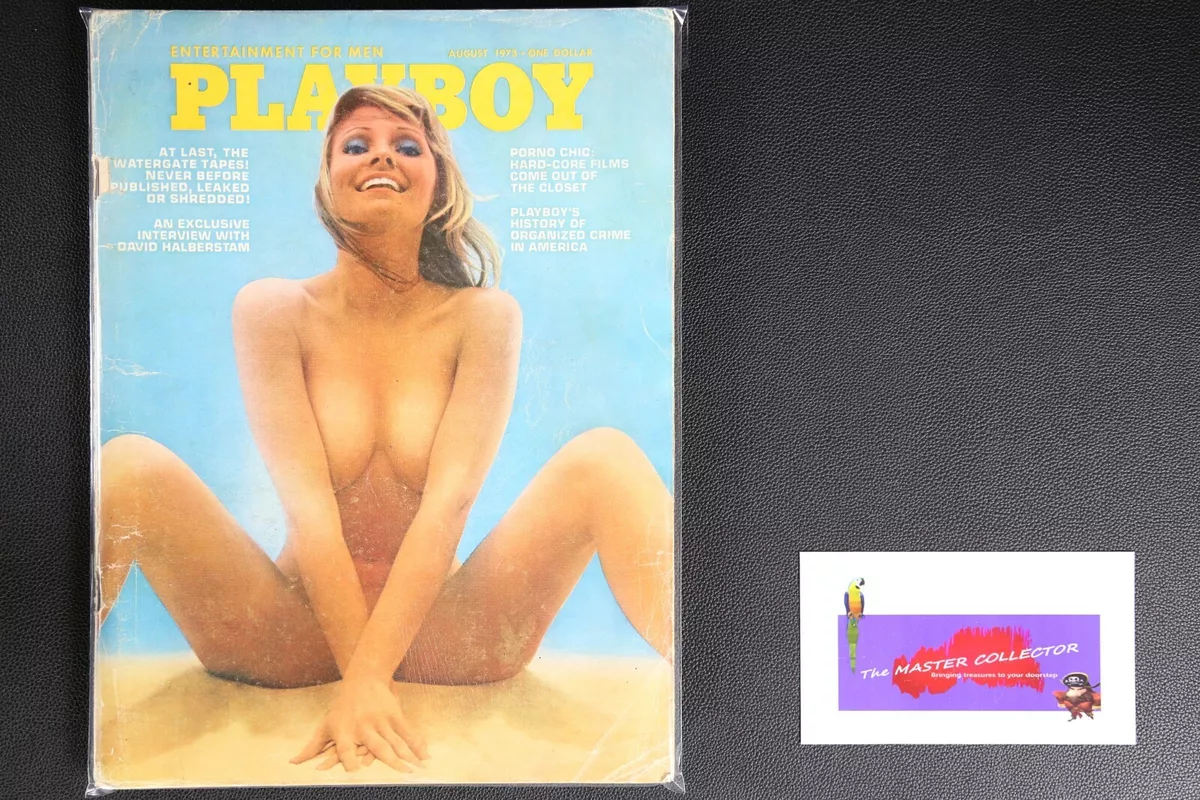 💎 PLAYBOY MAGAZINE AUG 1973 WATERGATE TAPES PHYLLIS COLEMAN PORNO CHIC 💎  | eBay