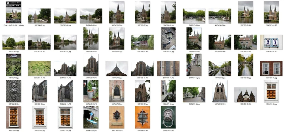 1025 Lizenzfreie Profi-Bilder/Fotos Niederlande (Royalty Free) 4 DVDs! UVP 310,- - Bild 4 von 4