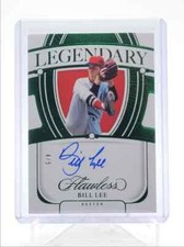 BILL LEE 2024 FLAWLESS LEGENDARY SCRIPTS AUTOGRAPH EMERALD AUTO 4/5