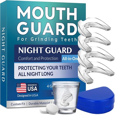 Mouth Guard for Grinding Teeth at Night, Night Guards for Teeth Grinding, Mouth