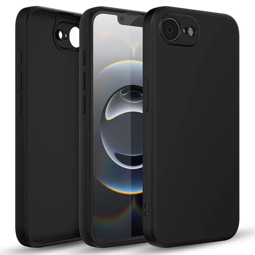 For Apple iPhone 16e 2025 Soft Liquid Silicone Shockproof  Phone Case Cover New
