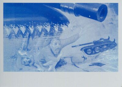 Mars Attacks The Revenge [2017] Printing Plate Metal Card #33 Cyan | eBay