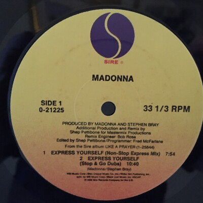 Express Yourself - Madonna (12
