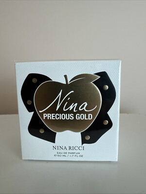(2024) NINA RICCI Nina PRECIOUS GOLD Eau de Parfum 1.7fl oz/50ml NEW & SEALED