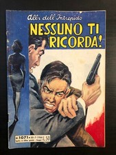 ALBI DELL'INTREPIDO N.1071 ED. UNIVERSE 1966 - NOBODY REMEMBERS YOU!