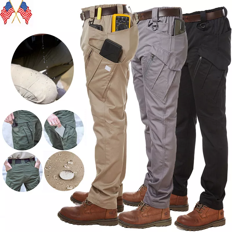 FREE SOLDIER Hiking Pants for Men Quick Dry Cargo Pants Outdoor