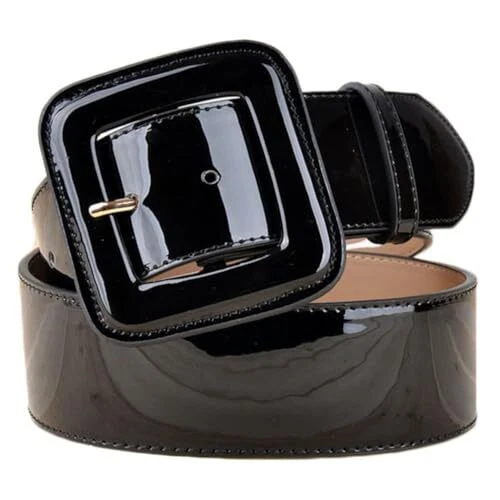 Patent Leather Wide Belts for Women for sale | eBay display picture 1