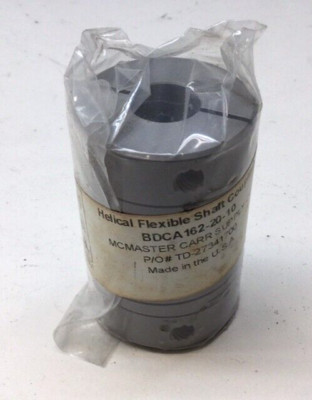 Helical BDCA 162-20-10 Flexible Shaft Coupling BDCA162-20-10 McMaster Carr