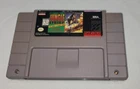 SNES Jungle Strike game The Sequel to Desert Strike 1993-Works