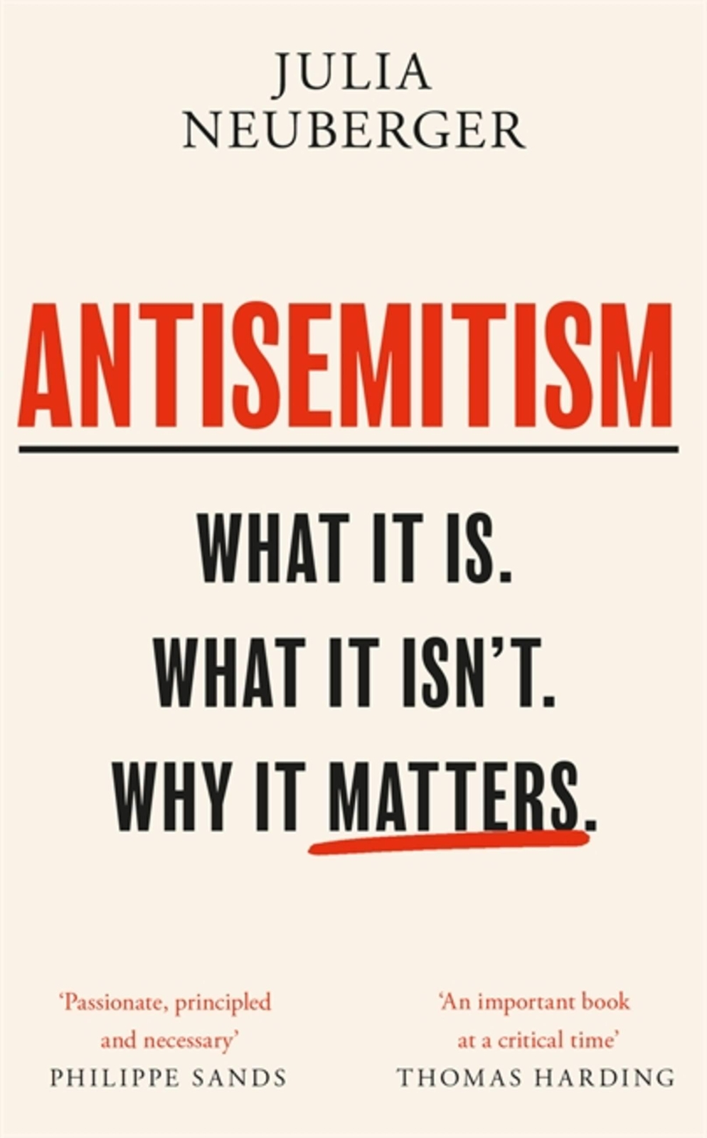 Thumbnail - Julia Neuberger | Antisemitism | Taschenbuch | Englisch (2019)