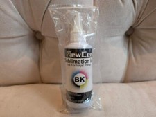NEW Bottle of Black Sublimation Ink Refill for Epson Heat Transfer Printer