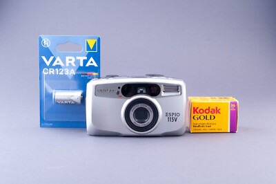 フィルムカメラ PENTAX espio P Pentax Espio 115V 35mm Point & Shoot Film Camera BOX | eBay