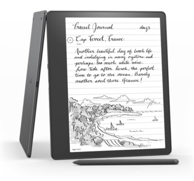 Amazon Kindle Scribe 10.2  300 ppi Paperwhite Display Notebook with Premium Pen