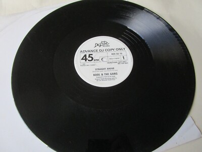 Kool & The Gang Straight Ahead De-Lite Records DEX DJ 15 Advance DJ Promo 12inch