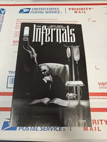 THE INFERNALS #1 - ALEX CORMACK VARIANT COVER IMAGE COMICS 2024 NM- OR BETTER