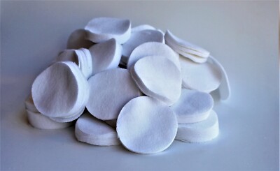 .38-.45 CAL/410 GA/8-9MM DRY 2 1/4'' ROUND COTTON PATCHES QTY. 500 / EMSS1012F