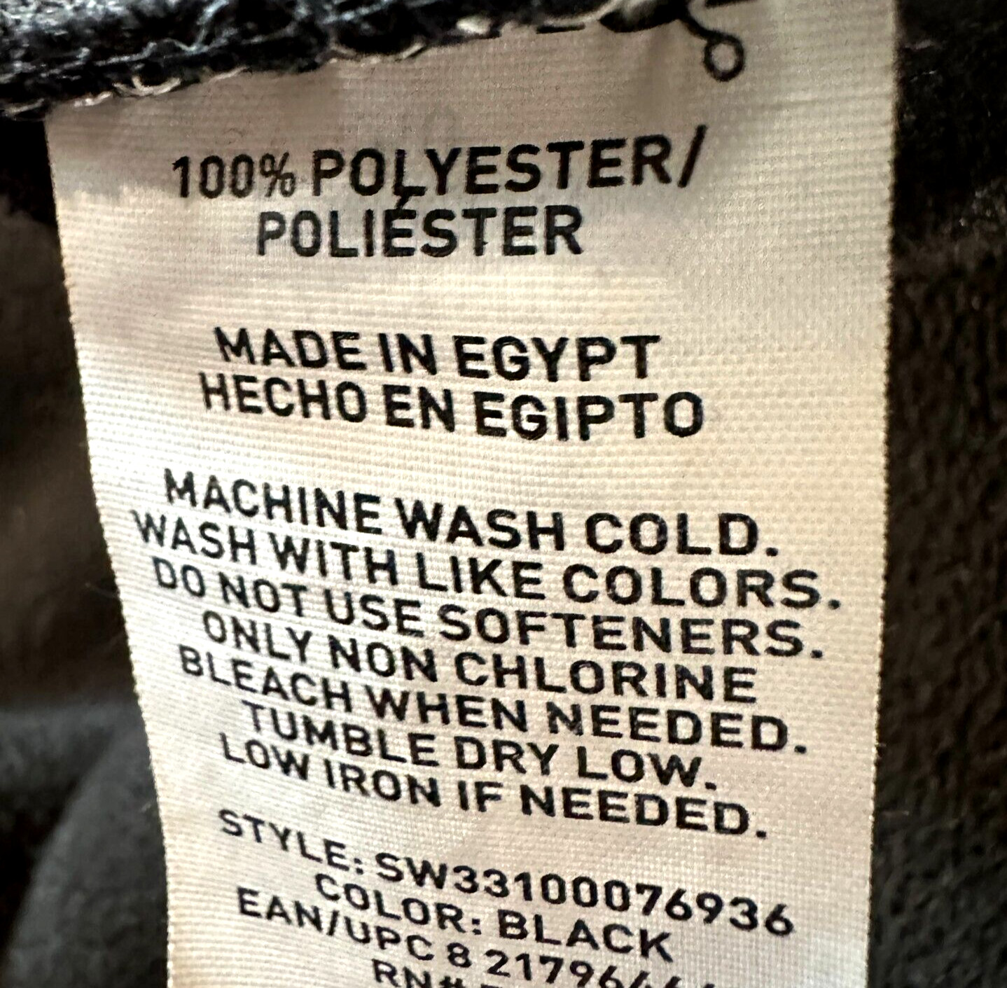 Swiss Tech + Full Zip Jacket Black Softshell 3 Zi… - image 9