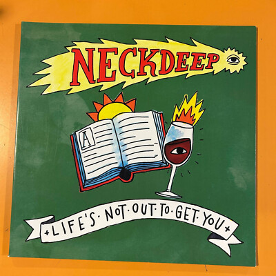 Neck Deep - Life's Not Out To Get You (12'' LP 2015 Warped Exc Blue w/Splatter)