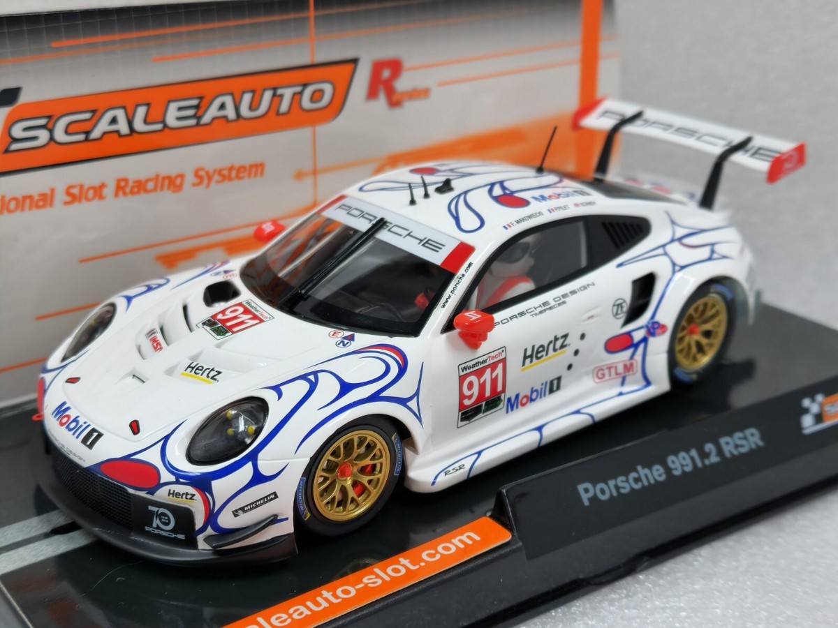 Scaleauto SC-6244R Porsche 911 RSR GT3 Mobil 1, #911 Petit Le Mans