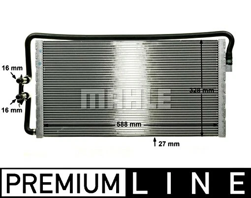 BEHR PREMIUM Intercooler Low Temperature Cooler Fits BMW F06 F10 