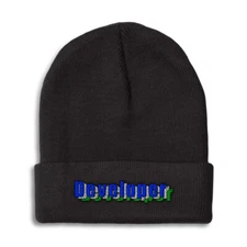 Beanies for Men Developer Winter Hats for Women Acrylic Skull Cap 1 Size