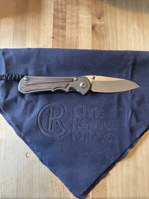 New Chris Reeve Small Inkosi - Canvas Micarta Inlays - Insingo Left hand LH