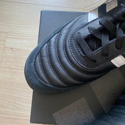 adidas Mundial Team Leather Mens Turf Soccer Shoes Black 019228