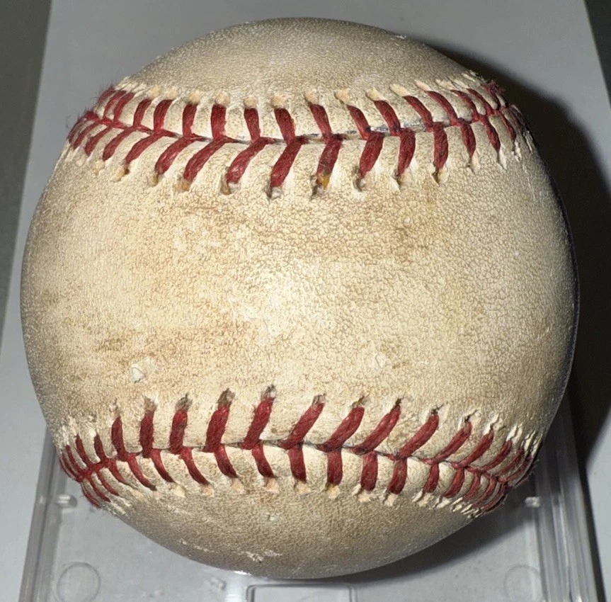 Rare Rawlings Official 2003 Japan Opening Series Game Rubbed Baseball - Image 4 of 4
