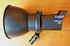 Sokani X60 V2 COB 5600K LED Video Light 80W w/ Bowens Mount Reflector