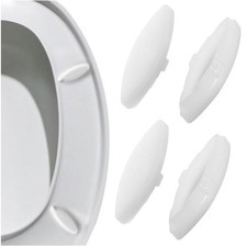 4 PCS Rubber Toilet Seat Bumpers Replacement Parts Fits Kohler 1133070 Parts