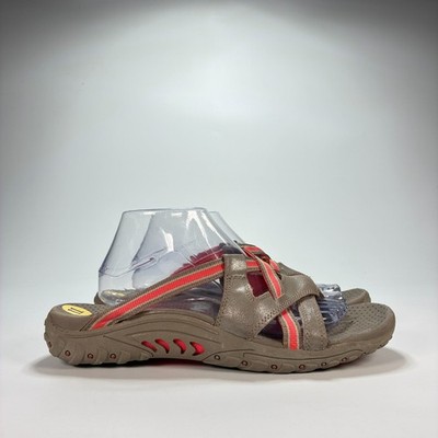 Skechers Reggae Soundstage Taupe Casual Flip Flop Comfort Slides Womens Size 11