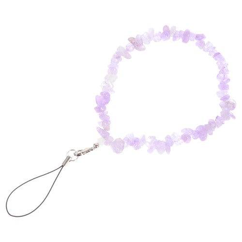 Beaded Wrist Strap Crystal Phone Lanyard Charm Wristlet Mobile Charms - 第 12/12 張圖片