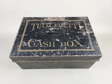 Antique TUTTI FRUTTI Gum Advertising Cash Box Mercantile Award Store Display 