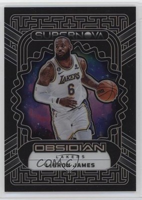 2022-23 Panini Obsidian Supernova 23/99 LeBron James #6 1fl4