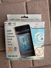 Syba 1394A PCMCIA Firewire Card In Box For PC or Mac