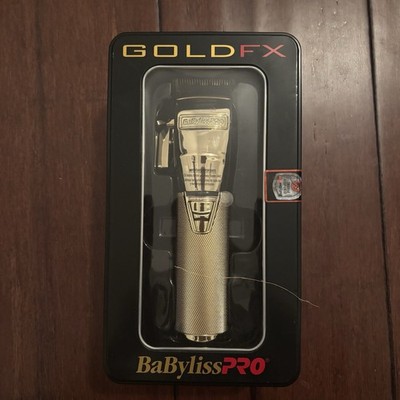 BaBylissPRO GoldFX+ All Metal Lithium Cord/Cordless Clipper New In Box FX870NG